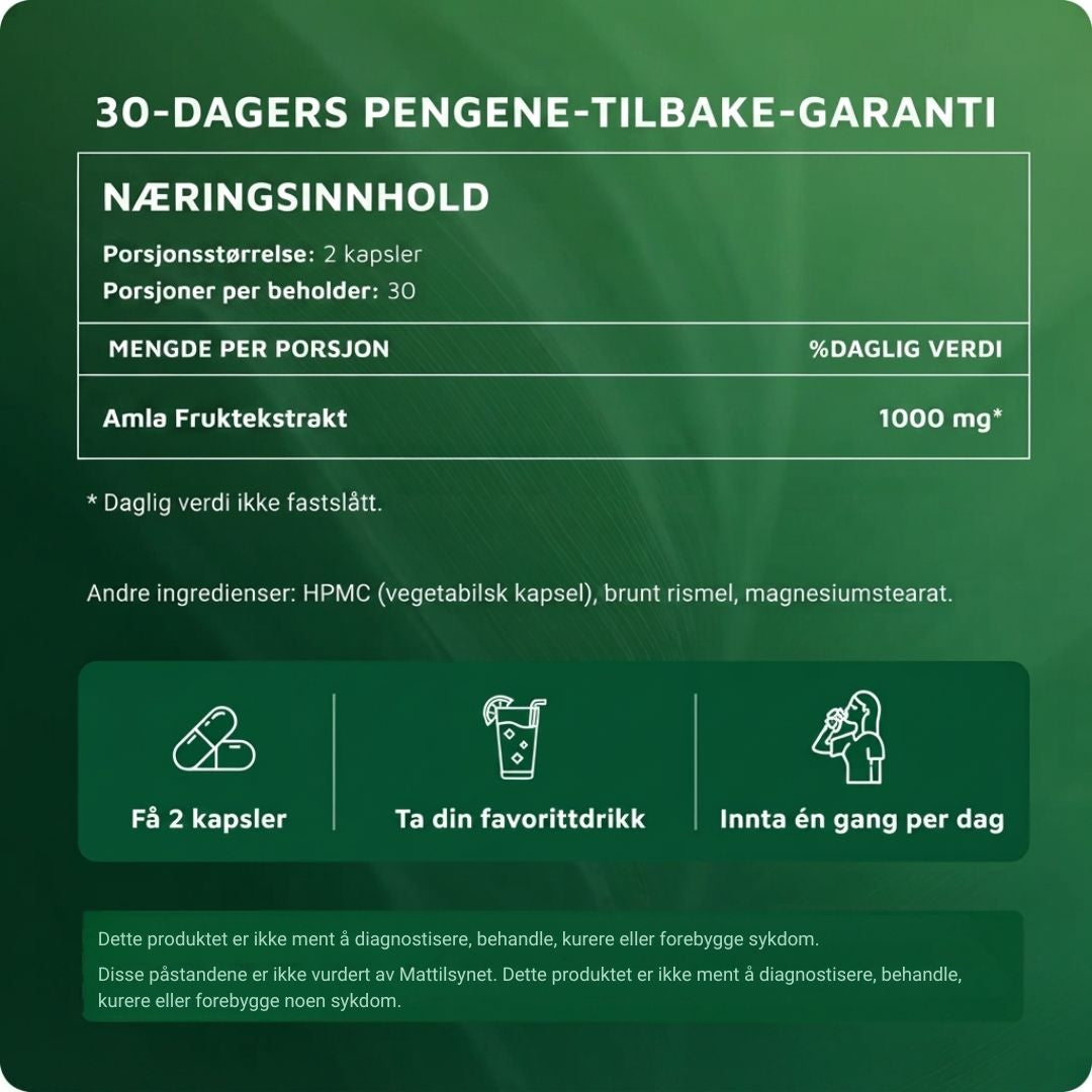 Amla Superfrukt Kapsler