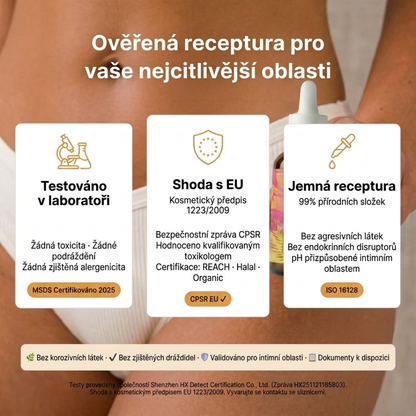 Přírodní sérum proti zarůstání chloupků